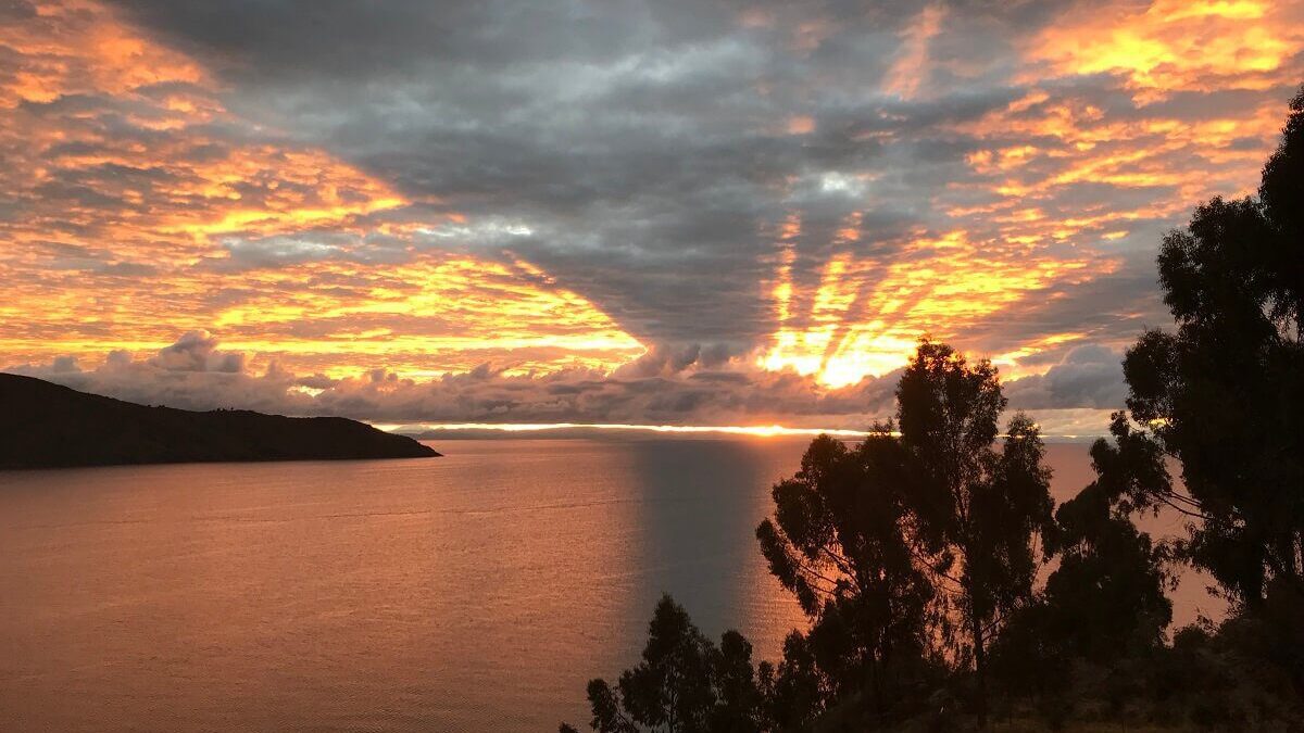 Sunrise above Lake Titicaca - RESPONSible Travel Peru