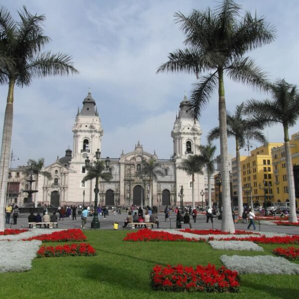 The Plaza de Armas or Plaza Mayor, central square of Lima - RESPONSible Travel Peru