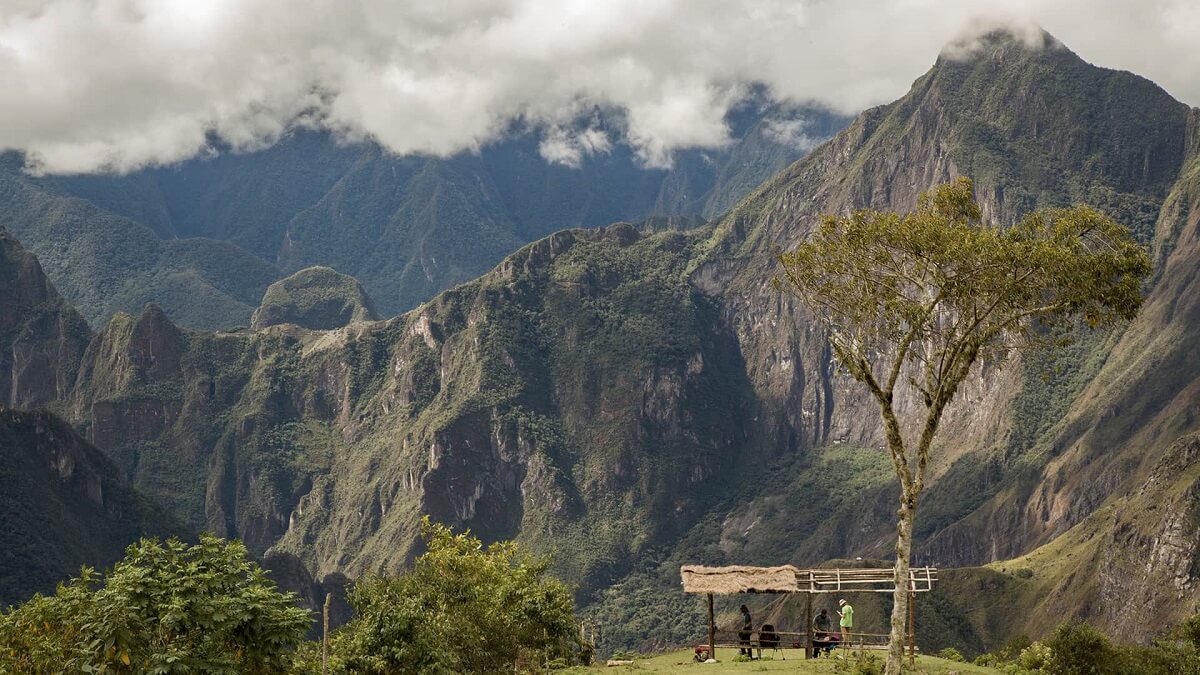 11View to Machu Picchu from Llactapata ruins - Coffee Route - RESPONSible Travel Peru