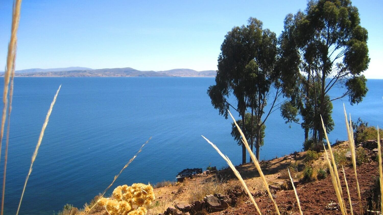 View from Taquile island onto Lake Titicaca | RESPONSible Travel Peru