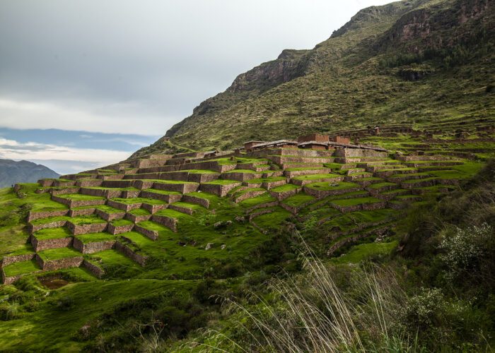 It is impressive to walk along the Inca terraces | Responsible Travel Peru