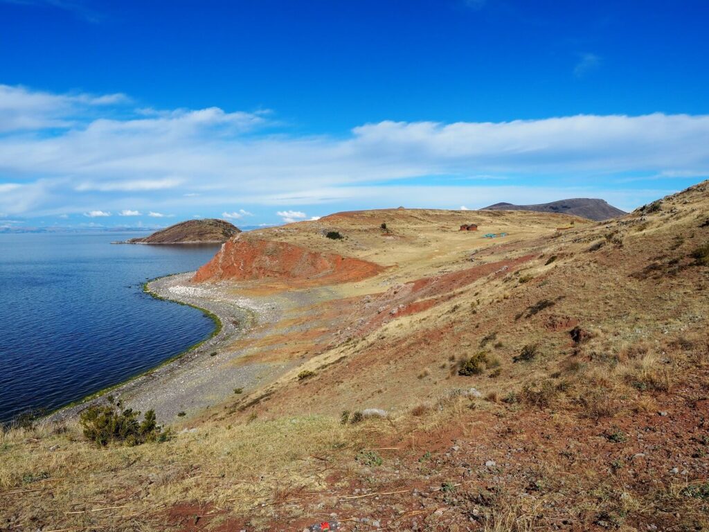 11The shores of Lake Titicaca as seen from the uninhabited island of Tikonata | RESPONSible Travel Peru