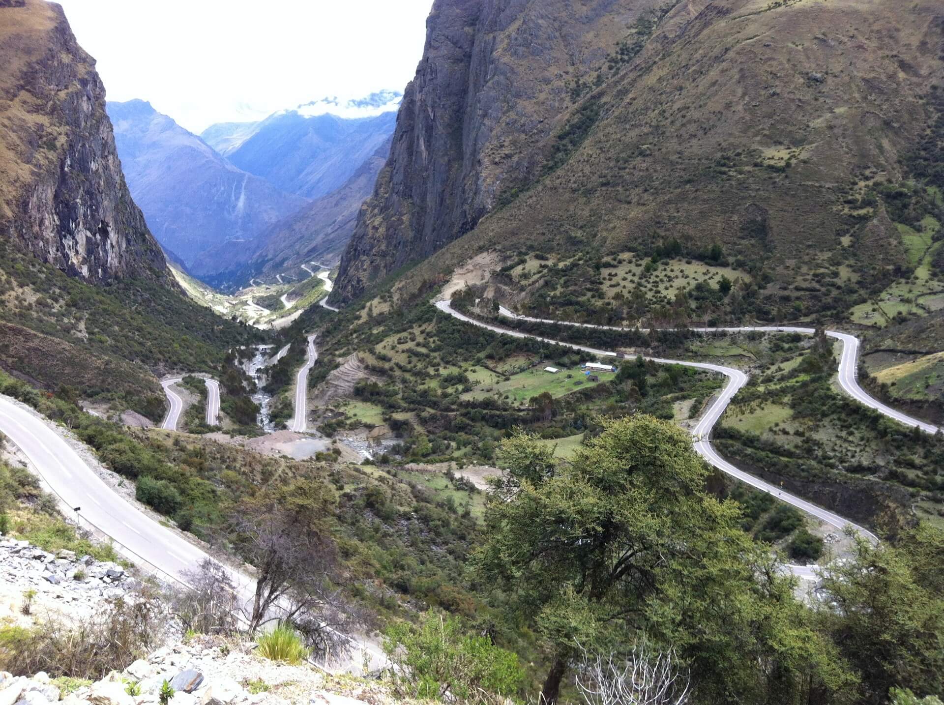 The Abra Malaga pass on the Back Door Route to Machu Picchu is also visited on the Road Trip developed by RESPONSible Travel Peru