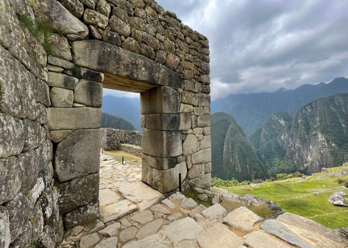 11The stone gate of Machu Picchu is the real access to the citadel | RESPONSible Travel Peru